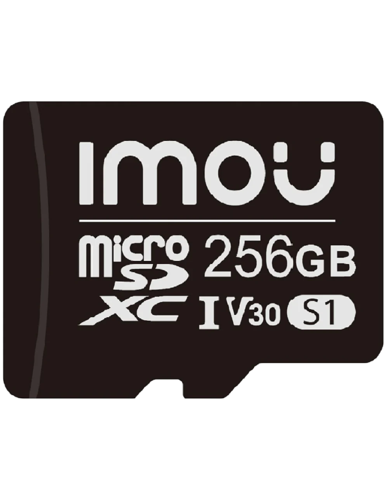 Micro SD карта IMOU 256GB, Class 10 U3 V30, 95MB/s четене, 38MB/s запис - ST2-256-S1 - 1