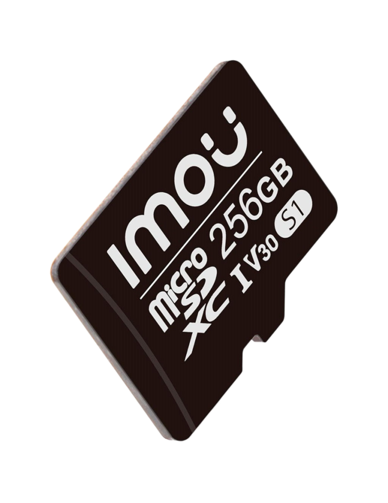 Micro SD карта IMOU 256GB, Class 10 U3 V30, 95MB/s четене, 38MB/s запис - ST2-256-S1 - 2