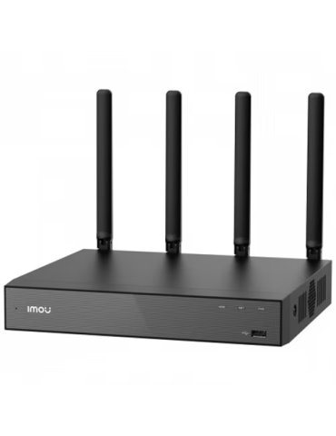 Видеорекордер IMOU 18-ch Wi-Fi NVR, 4K 30fps H.265, до 16TB SATA, Wi-Fi 6, без HDD - NVR-N118W-8A0E - 1