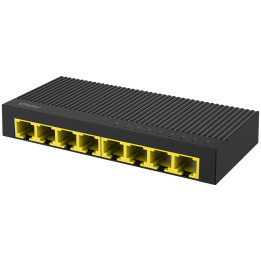 Суич IMOU 8-port Gigabit, 8x RJ-45 1000Base-T, Unmanaged - SG108C - 1