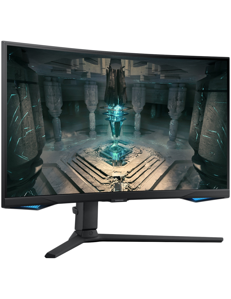 Монитор Samsung Odyssey G6 27" LS27BG650EUXEN, 27" VA 2560x1440 240Hz, 1ms GTG, Curved 1000R, WiFi/Bluetooth, Вградени говорител