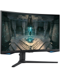 Монитор Samsung Odyssey G6 27" LS27BG650EUXEN, 27" VA 2560x1440 240Hz, 1ms GTG, Curved 1000R, WiFi/Bluetooth, Вградени говорител