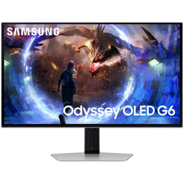 Монитор Samsung Odyssey G60SD, 27" QD-OLED 2560x1440 360Hz, 250 cd/㎡, 0.03ms, 1xDP 1xHDMI - 1
