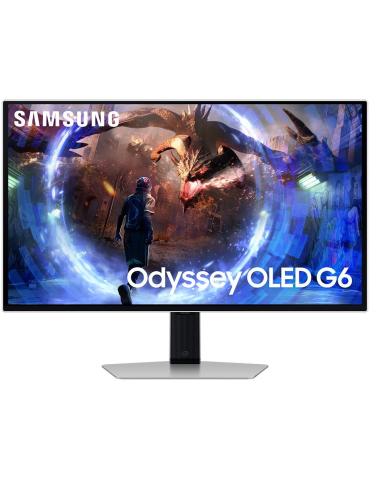 Монитор Samsung Odyssey G60SD, 27" QD-OLED 2560x1440 360Hz, 250 cd/㎡, 0.03ms, 1xDP 1xHDMI - 1