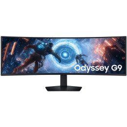 Монитор Samsung Odyssey G9 LS49FG910EUXEN, 49" VA 5120x1440 144Hz, 1ms, 1000R Curved - 1