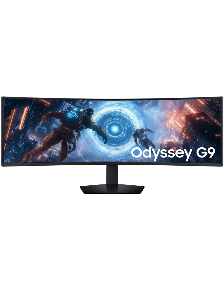 Монитор Samsung Odyssey G9 LS49FG910EUXEN, 49" VA 5120x1440 144Hz, 1ms, 1000R Curved - 1