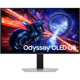 Монитор Samsung Odyssey G6 LS27FG602SUXEN, 27" OLED 2560x1440 500Hz, DCI-P3, DP 1.4, HDMI 2.1 - 1