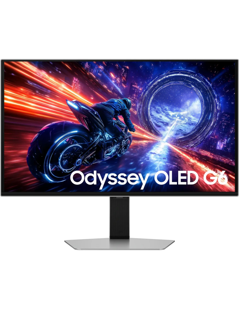Монитор Samsung Odyssey G6 LS27FG602SUXEN, 27" OLED 2560x1440 500Hz, DCI-P3, DP 1.4, HDMI 2.1 - 1