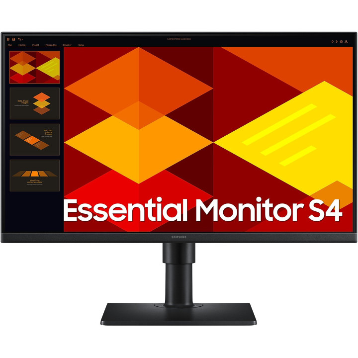 Монитор Samsung S40GD LS24D406GAUXEN, 24" IPS 1920x1080 100Hz, USB Hub, Pivot, Height Adjust - 1