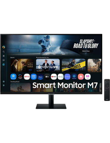 Монитор Samsung M7 LS32FM700UUXDU, 32" VA 3840x2160 60Hz, HDR10, USB-C 65W, Tizen OS - 1