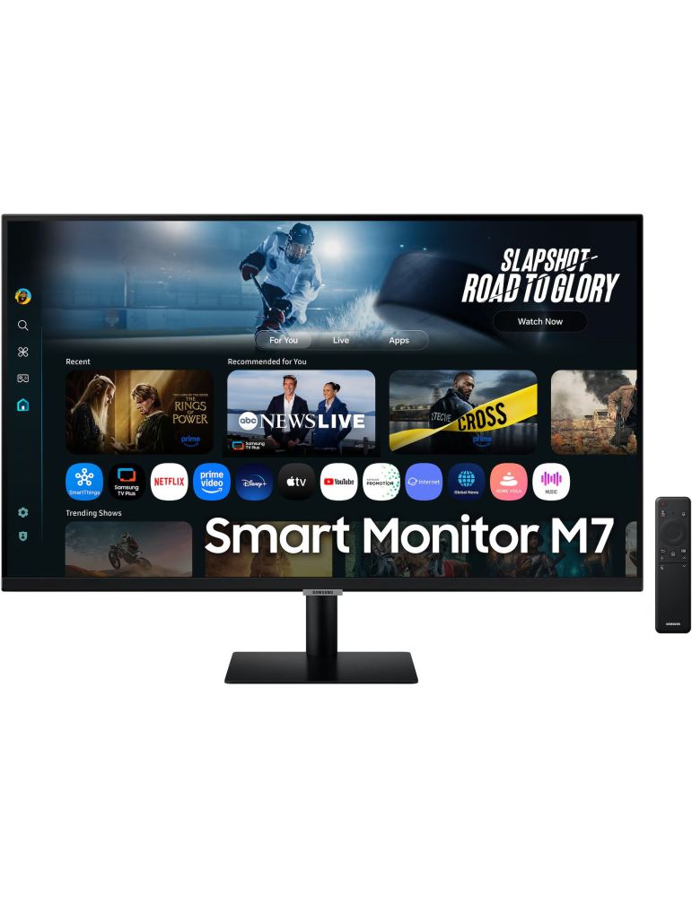 Монитор Samsung M7 LS32FM700UUXDU, 32" VA 3840x2160 60Hz, HDR10, USB-C 65W, Tizen OS - 1
