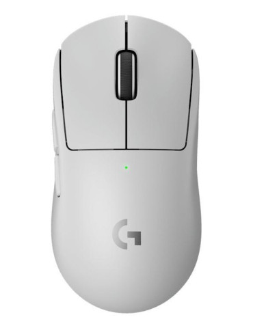 Професионална безжична геймърска мишка Logitech G Pro X Superlight 2 SE, Безжична, HERO 2 сензор, 4+1 бутони, LIGHTFORCE Hybrid 