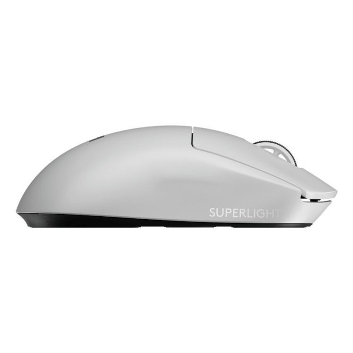Професионална безжична геймърска мишка Logitech G Pro X Superlight 2 SE, Безжична, HERO 2 сензор, 4+1 бутони, LIGHTFORCE Hybrid 