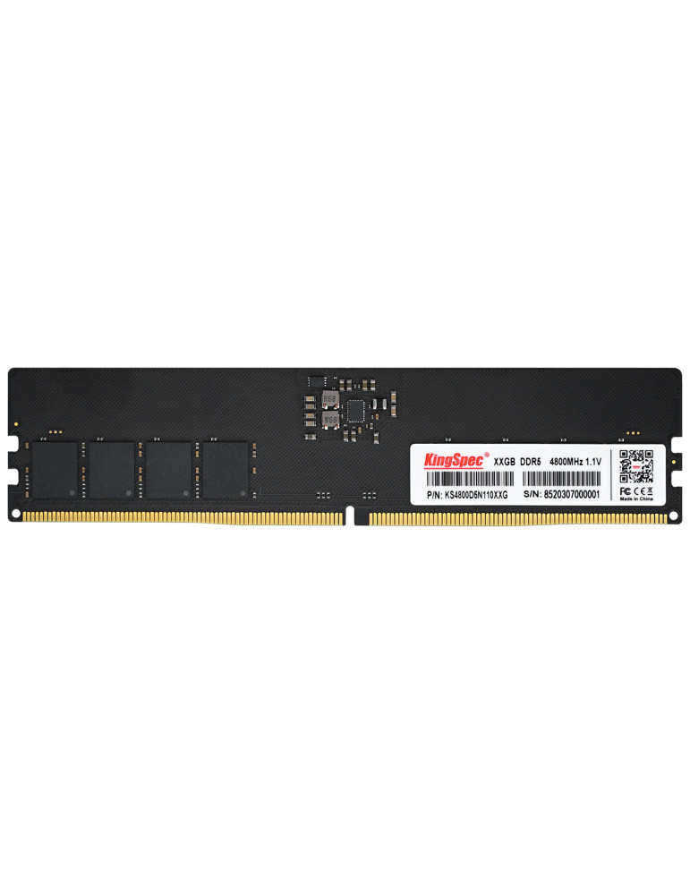 RAM памет KINGSPEC DDR5, 16GB, 5600MHz, 288-pin DIMM - KS5600D5P12516G - 1