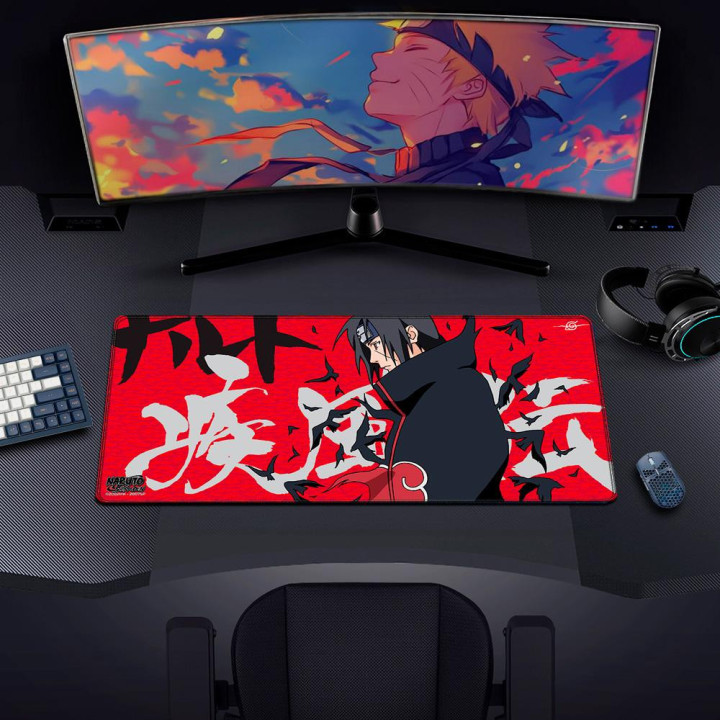 Геймърски пад BLIZZARD Naruto Shippuden Itachi Uchiha XL, 900x420mm, многоцветен - FNRMPSPEED24ITCXL - 5