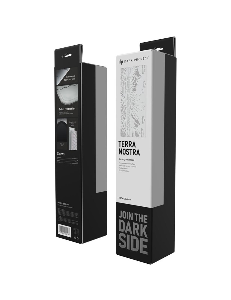 Геймърски пад Dark Project Nostra White XL, 900x400mm - DPMP_NOSTRA_WHITE_XL - 9