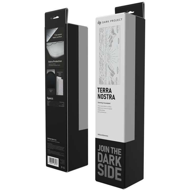 Геймърски пад Dark Project Nostra White XL, 900x400mm - DPMP_NOSTRA_WHITE_XL - 9