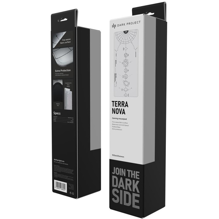 Геймърска подложка Dark Project Terra Nova White XL, 900x400x4mm - DPMP_NOVA_WHITE_XL - 9