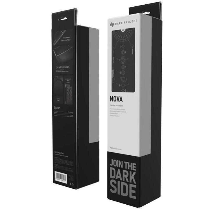 Геймърски пад Dark Project Terra Nova Black XL, 900x400mm - DPMP_NOVA_BL_XL - 9