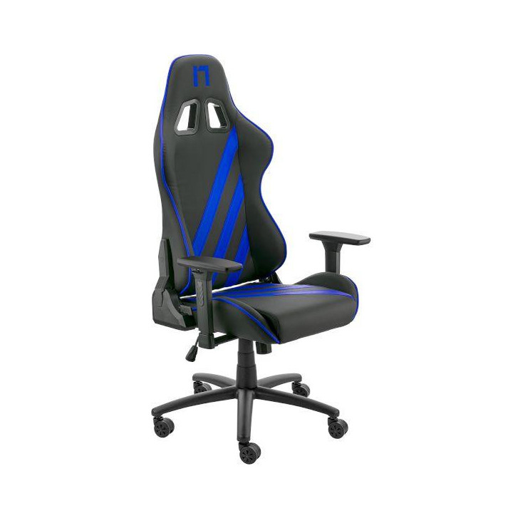 Геймърски стол Nitro Concepts Nemesis Blue Claw, Изкуствена кожа, Метал, 390x520мм, Регулируеми подлакътници, Газов амортисьор -