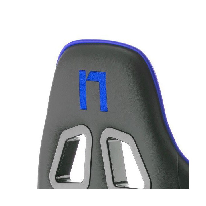 Геймърски стол Nitro Concepts Nemesis Blue Claw, Изкуствена кожа, Метал, 390x520мм, Регулируеми подлакътници, Газов амортисьор -