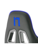Геймърски стол Nitro Concepts Nemesis Blue Claw, Изкуствена кожа, Метал, 390x520мм, Регулируеми подлакътници, Газов амортисьор -