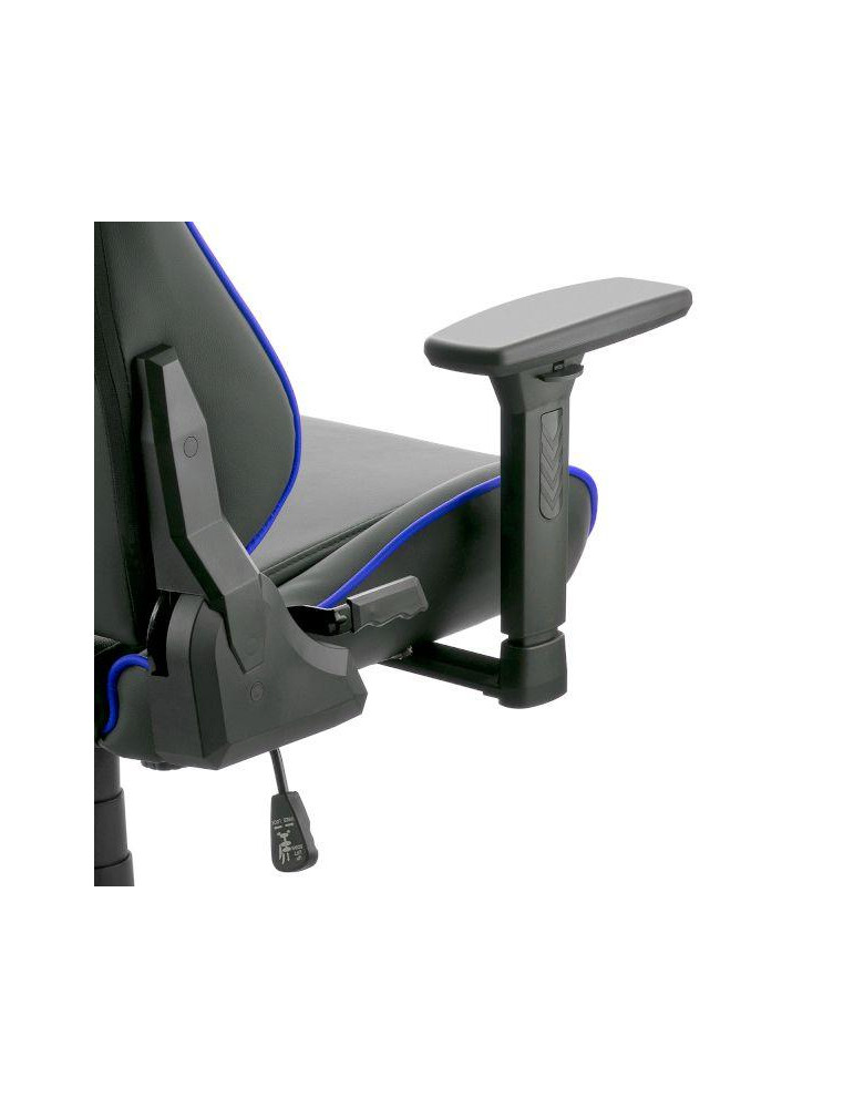 Геймърски стол Nitro Concepts Nemesis Blue Claw, Изкуствена кожа, Метал, 390x520мм, Регулируеми подлакътници, Газов амортисьор -