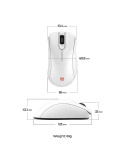 Безжична геймърска мишка ZOWIE EC2-DW 4K, Безжична, 3200 dpi, PixArt PAW3950 - 9H.N4VBE.A3E - 5
