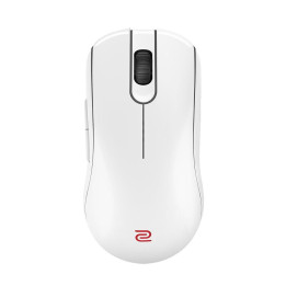 Безжична геймърска мишка ZOWIE FK2-DW, 4K 4Khz, безжична 2.4G, 6+1 бутона, 3200 DPI, бяла - 9H.N4MBE.A3E - 1