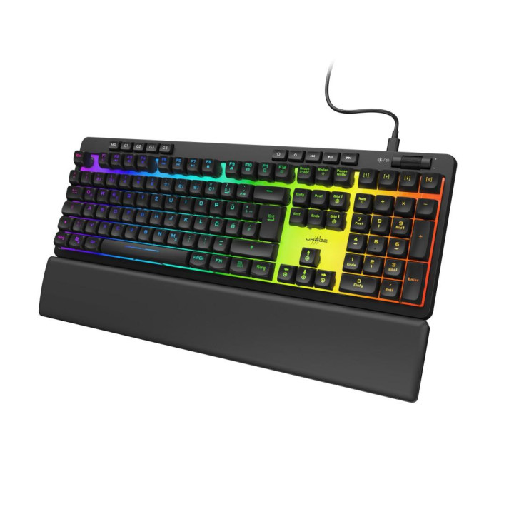 Геймърска мембранна клавиатура HAMA uRage Exodus 515 Illuminated, USB, черна - HAMA-217830 - 3