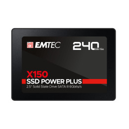 SSD диск EMTEC X150, 240GB SATA III 2.5" - ECSSD240GX150 - 1