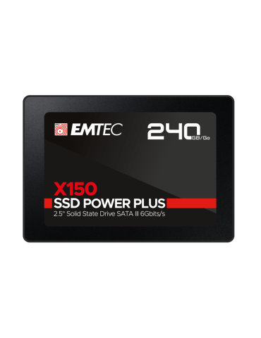 SSD диск EMTEC X150, 240GB SATA III 2.5" - ECSSD240GX150 - 1