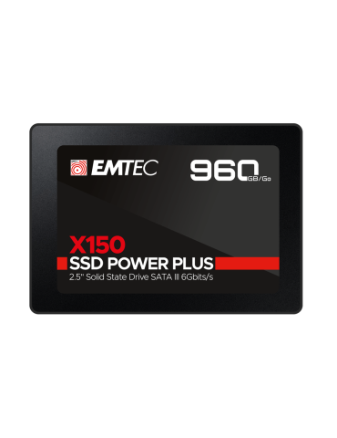 SSD диск EMTEC X150, 960GB SATA III 2.5" - ECSSD960GX150 - 1