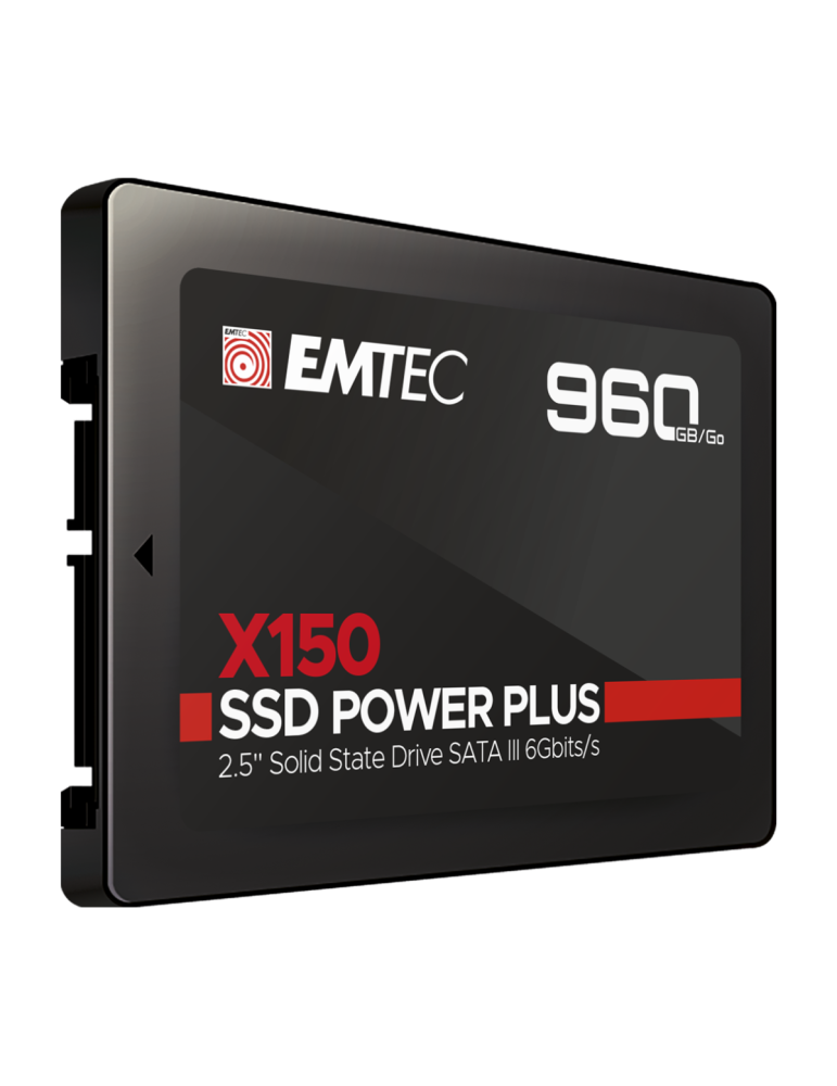 SSD диск EMTEC X150, 960GB SATA III 2.5" - ECSSD960GX150 - 2
