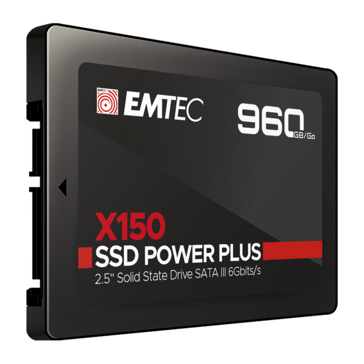 SSD диск EMTEC X150, 960GB SATA III 2.5" - ECSSD960GX150 - 2