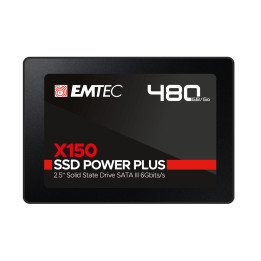 SSD диск EMTEC X150, 480GB SATA III 2.5" - ECSSD480GX150 - 1