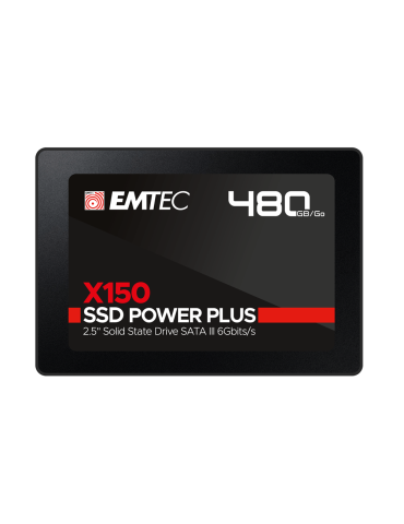 SSD диск EMTEC X150, 480GB SATA III 2.5" - ECSSD480GX150 - 1