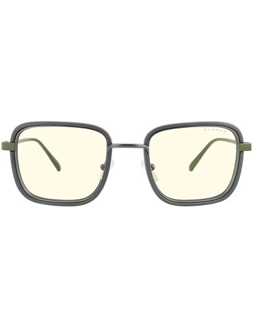 Геймърски очила GUNNAR Fallout Vault 33, Синя светлина, Clear лещи, Квадратни, Унисекс - FAL-05509