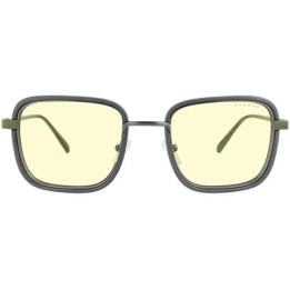 Геймърски очила GUNNAR Fallout Vault 33, Gunmetal/Olive, Amber лещи, с