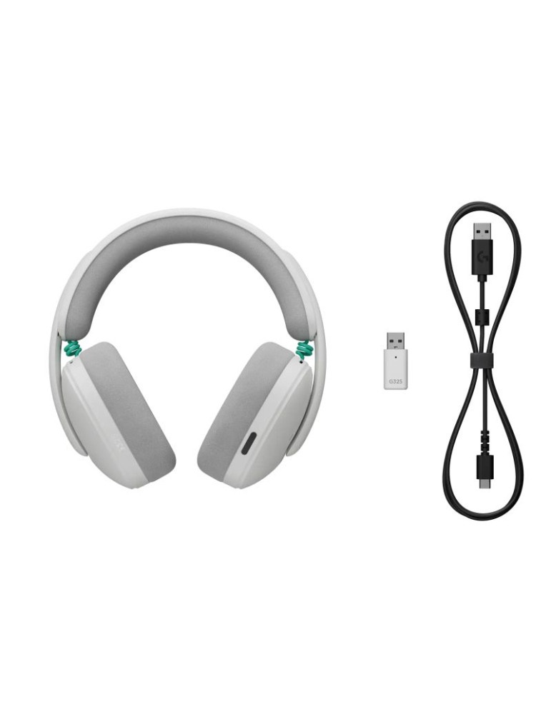 Bluetooth gaming слушалки Logitech G325 Lightspeed Wireless, USB Type-C/Bluetooth, Микрофон, 32mm, 20Hz-20kHz - 981-001531