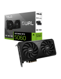 Видео карта ASUS DUAL RTX 5060 EVO OC, 8GB GDDR7 128-bit, PCI Express 5.0 - 90YV0NS0-M0NB00 - 1
