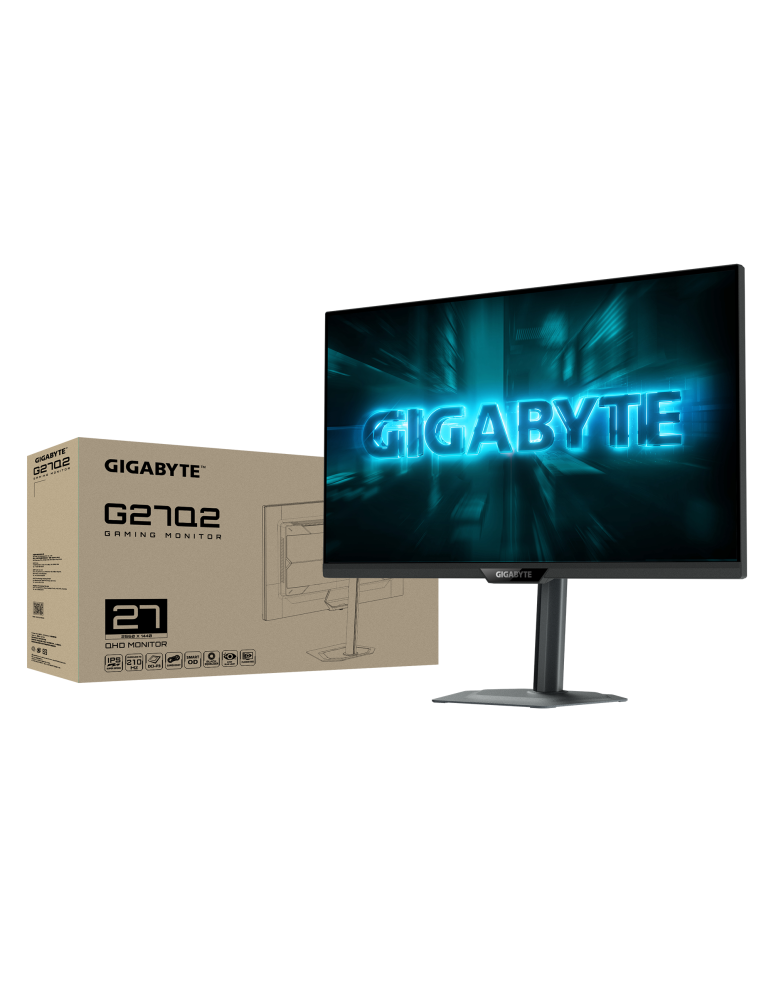 Монитор Gigabyte G27Q2, 27" SS-IPS 2560x1440 160Hz, 1ms, HDR10, G-SYNC Compatible - GA-MON-G27Q2 - 6