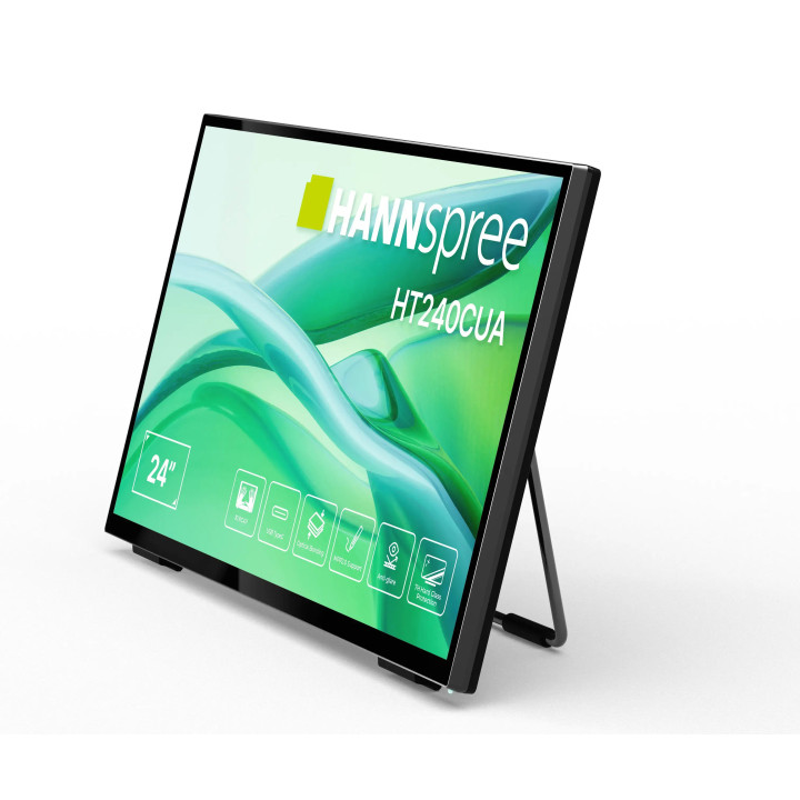 Монитор Hannspree HT240CUA, 23.8" VA 1920x1080, Тъч екран, HDMI, USB-C - 3