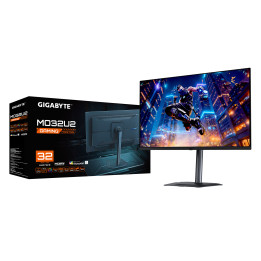Монитор GIGABYTE MO32U2, 31.5" QD-OLED 4K 3840x2160 240Hz, 0.03ms, G-SYNC Compatible, FreeSync Premium Pro - 4
