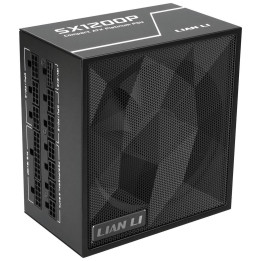 Модулно захранване Lian Li SX1200P, 1200W, 80+ Platinum, ATX 3.1, PCI-E 5.1, 120mm вентилатор - G9P.SX1200P.B000.EU - 1
