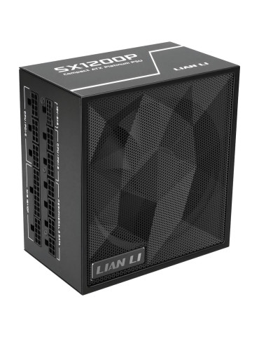 Модулно захранване Lian Li SX1200P, 1200W, 80+ Platinum, ATX 3.1, PCI-E 5.1, 120mm вентилатор - G9P.SX1200P.B000.EU - 1