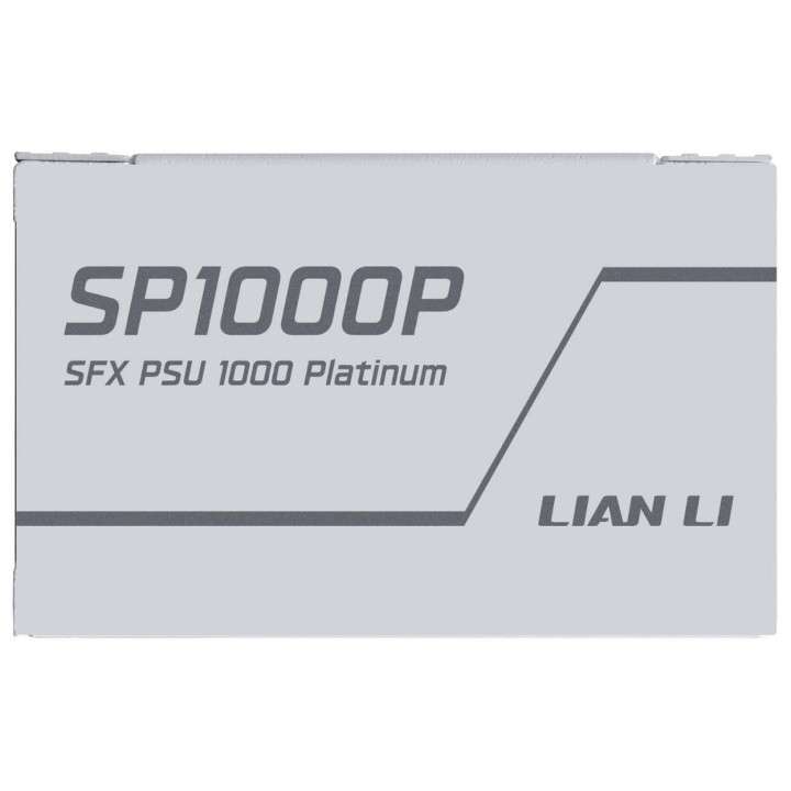 Модулно захранване Lian Li SP1000 White, 1000W, 80+ Platinum, PCIe 5.1, ATX 3.1, Модулен - G9P.SP1000P.W000.EU - 3