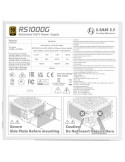 Модулно захранване Lian Li RS 1000W, 1000W ATX 3.1, 80+ Gold, 135mm вентилатор - G9P.RS1000G.W000.EU - 5