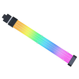 Удължителен кабел Lian-Li Strimer Wireless 12V-2x6 RGB, бял - G89.PW16-81W.00 - 1