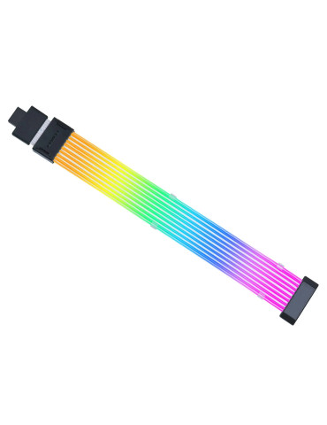 Удължителен кабел Lian-Li Strimer Wireless 12V-2x6 RGB, бял - G89.PW16-81W.00 - 1